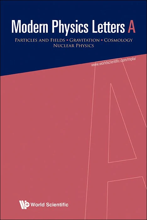 MODERN PHYSICS LETTERS A 期刊封面