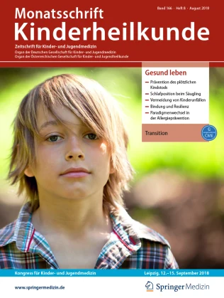 MONATSSCHRIFT KINDERHEILKUNDE journal cover