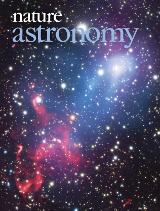 Nature Astronomy journal cover