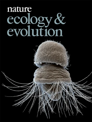Nature Ecology & Evolution journal cover