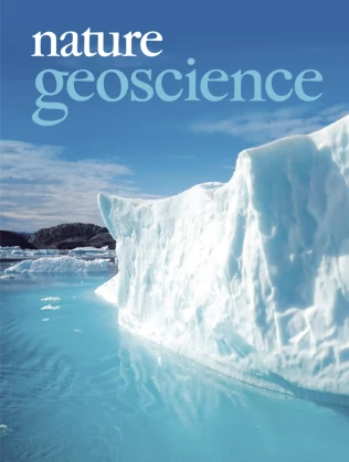 Nature Geoscience 期刊封面