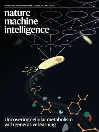 Nature Machine Intelligence journal cover