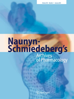 NAUNYN-SCHMIEDEBERGS ARCHIVES OF PHARMACOLOGY 期刊封面
