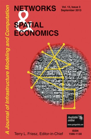 NETWORKS & SPATIAL ECONOMICS 期刊封面