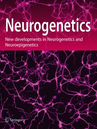 NEUROGENETICS 期刊封面
