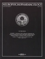 NEUROPSYCHOPHARMACOLOGY journal cover