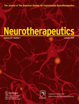 Neurotherapeutics journal cover