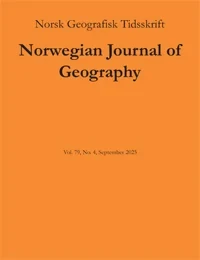 Norsk Geografisk Tidsskrift-Norwegian Journal of Geography 期刊封面