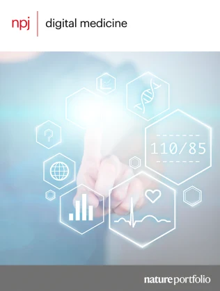 npj Digital Medicine journal cover