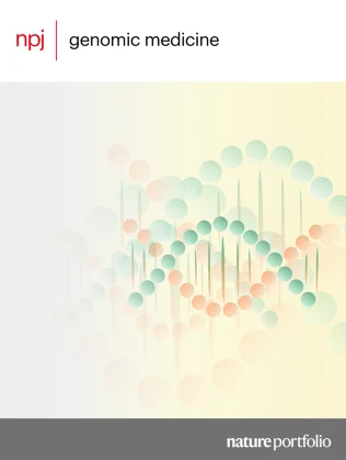 npj Genomic Medicine 期刊封面