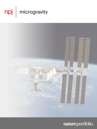 NPJ Microgravity journal cover