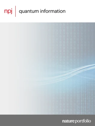 npj Quantum Information journal cover