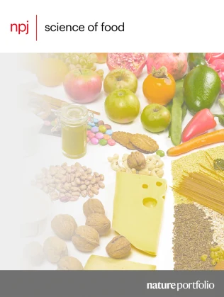 npj Science of Food 期刊封面