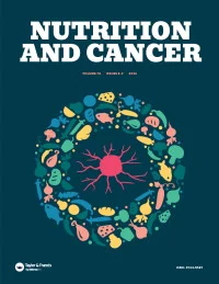 NUTRITION AND CANCER-AN INTERNATIONAL JOURNAL journal cover