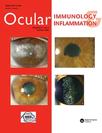 OCULAR IMMUNOLOGY AND INFLAMMATION 期刊封面