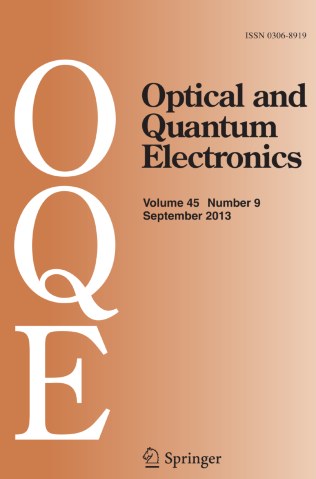 OPTICAL AND QUANTUM ELECTRONICS 期刊封面