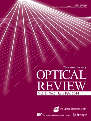OPTICAL REVIEW 期刊封面