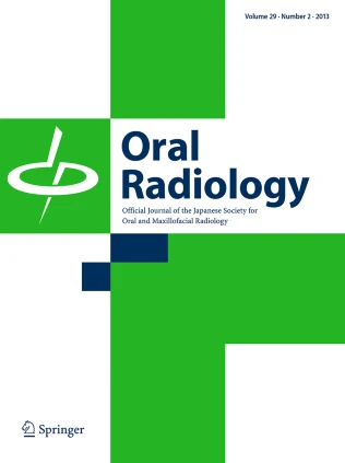 Oral Radiology journal cover