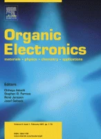 ORGANIC ELECTRONICS journal cover
