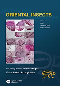 ORIENTAL INSECTS journal cover