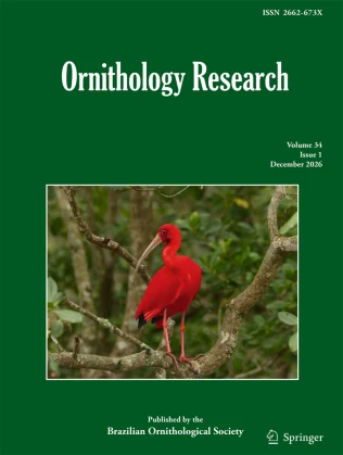 Ornithology Research journal cover