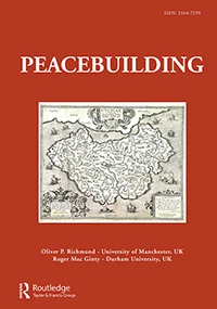 Peacebuilding journal cover