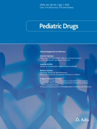PEDIATRIC DRUGS journal cover