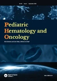 PEDIATRIC HEMATOLOGY AND ONCOLOGY journal cover
