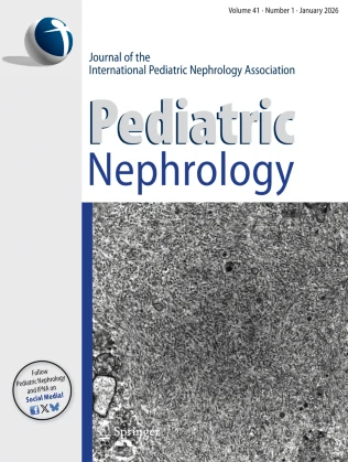 PEDIATRIC NEPHROLOGY journal cover