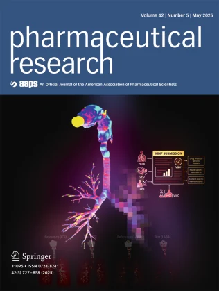 PHARMACEUTICAL RESEARCH journal cover