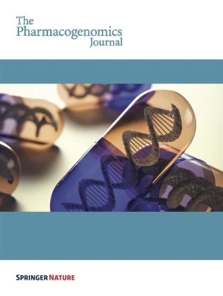 PHARMACOGENOMICS JOURNAL journal cover