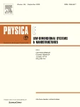 PHYSICA E-LOW-DIMENSIONAL SYSTEMS & NANOSTRUCTURES journal cover