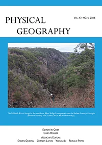 PHYSICAL GEOGRAPHY journal cover