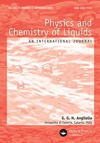 PHYSICS AND CHEMISTRY OF LIQUIDS journal cover