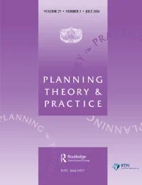 Planning Theory & Practice journal cover