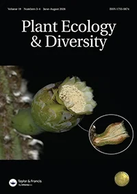 Plant Ecology & Diversity journal cover