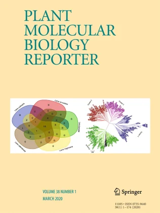 PLANT MOLECULAR BIOLOGY REPORTER journal cover
