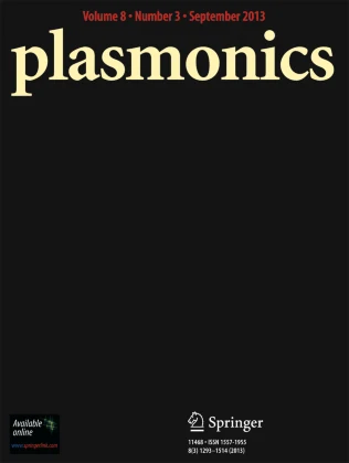 Plasmonics journal cover