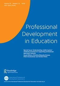 Professional Development in Education 期刊封面