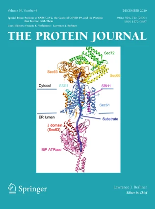 PROTEIN JOURNAL journal cover