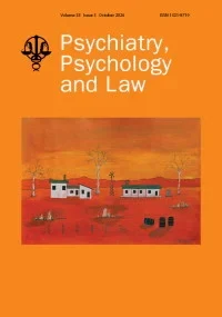 Psychiatry Psychology and Law journal cover