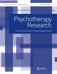 PSYCHOTHERAPY RESEARCH 期刊封面