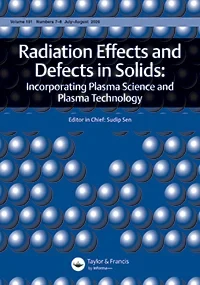 Radiation Effects and Defects in Solids journal cover
