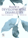Research in Developmental Disabilities journal cover