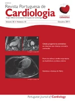 Revista Portuguesa de Cardiologia journal cover