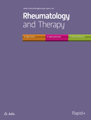 Rheumatology and Therapy journal cover