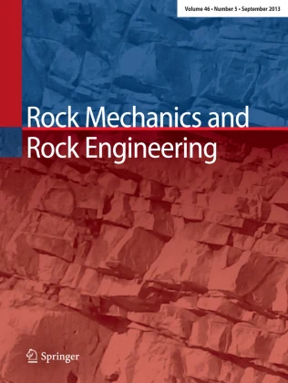 ROCK MECHANICS AND ROCK ENGINEERING journal cover