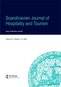 Scandinavian Journal of Hospitality and Tourism 期刊封面