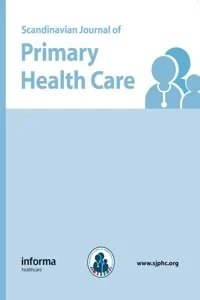 SCANDINAVIAN JOURNAL OF PRIMARY HEALTH CARE journal cover