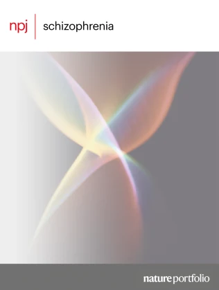 Schizophrenia journal cover